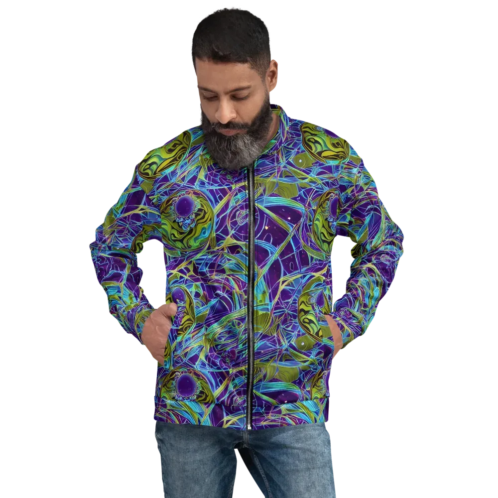 Hyperviolet on Bomber Jacket — Front