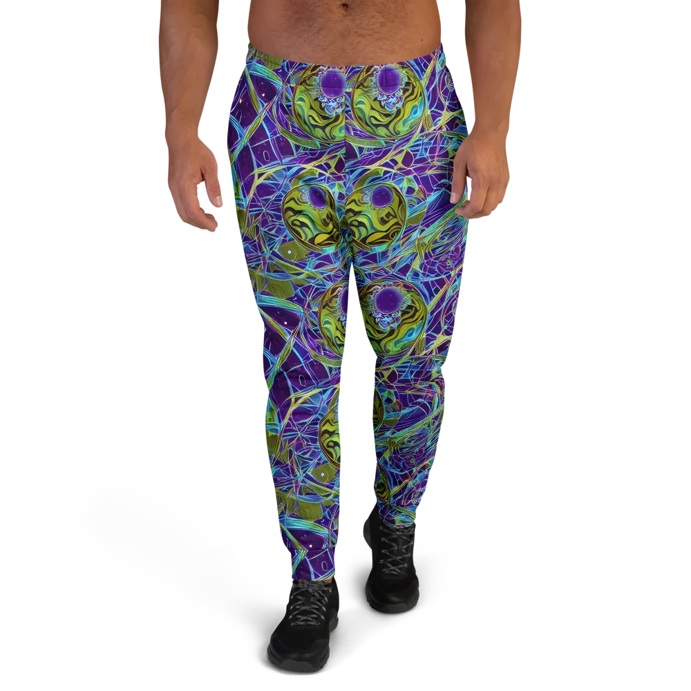 Hyperviolet on Men's Joggers — Front