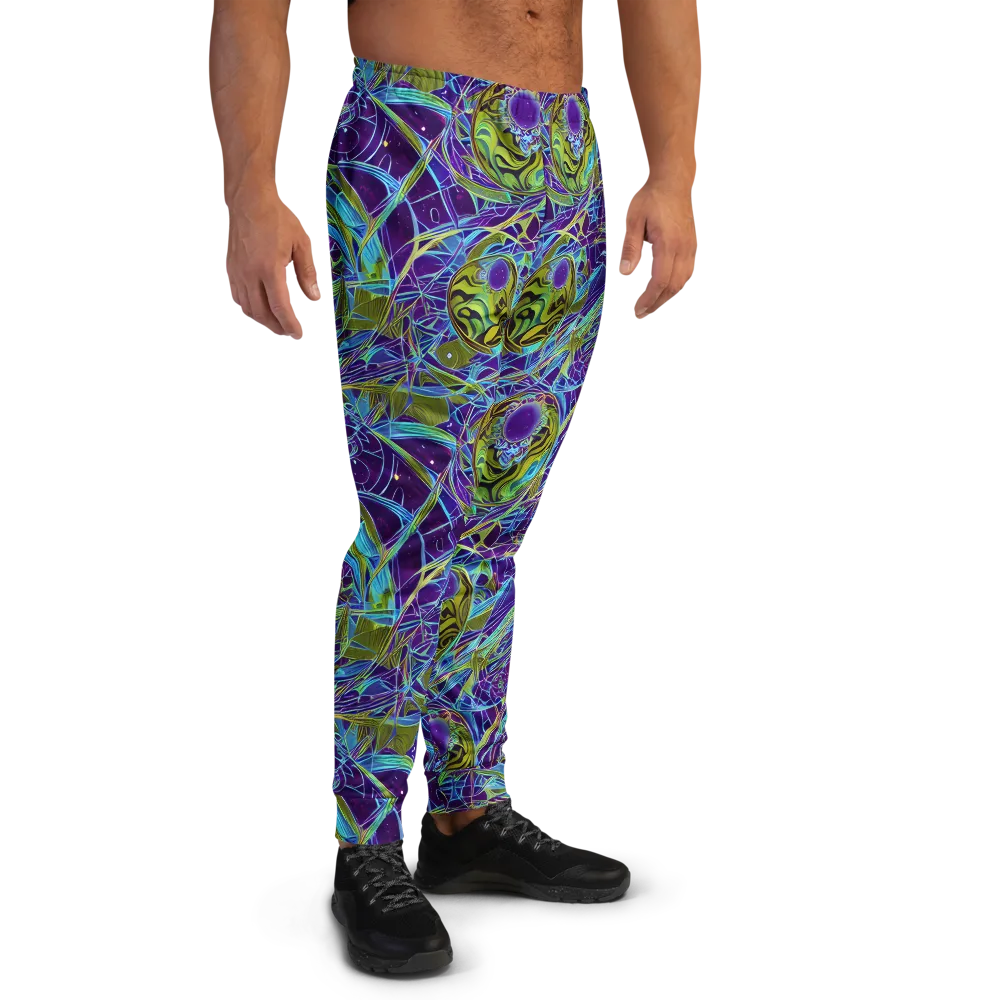 Hyperviolet on Men's Joggers — Right