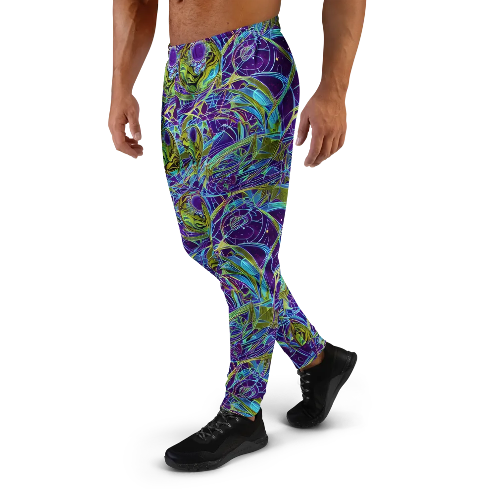 Hyperviolet on Men's Joggers — Left