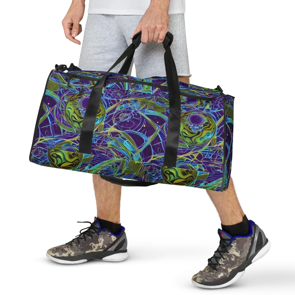 Hyperviolet on Duffle Bag — Front