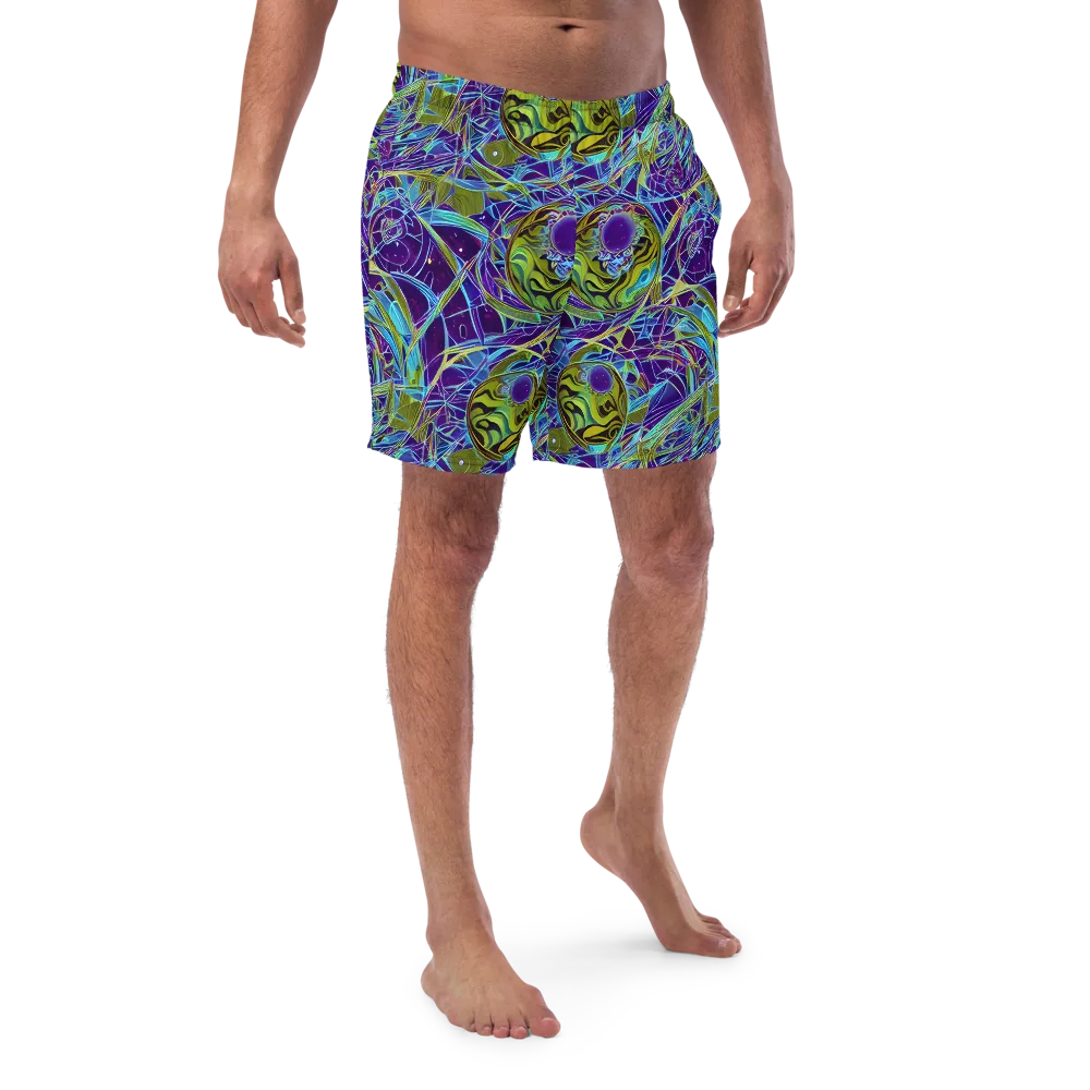 Hyperviolet on Swim Trunks — Front