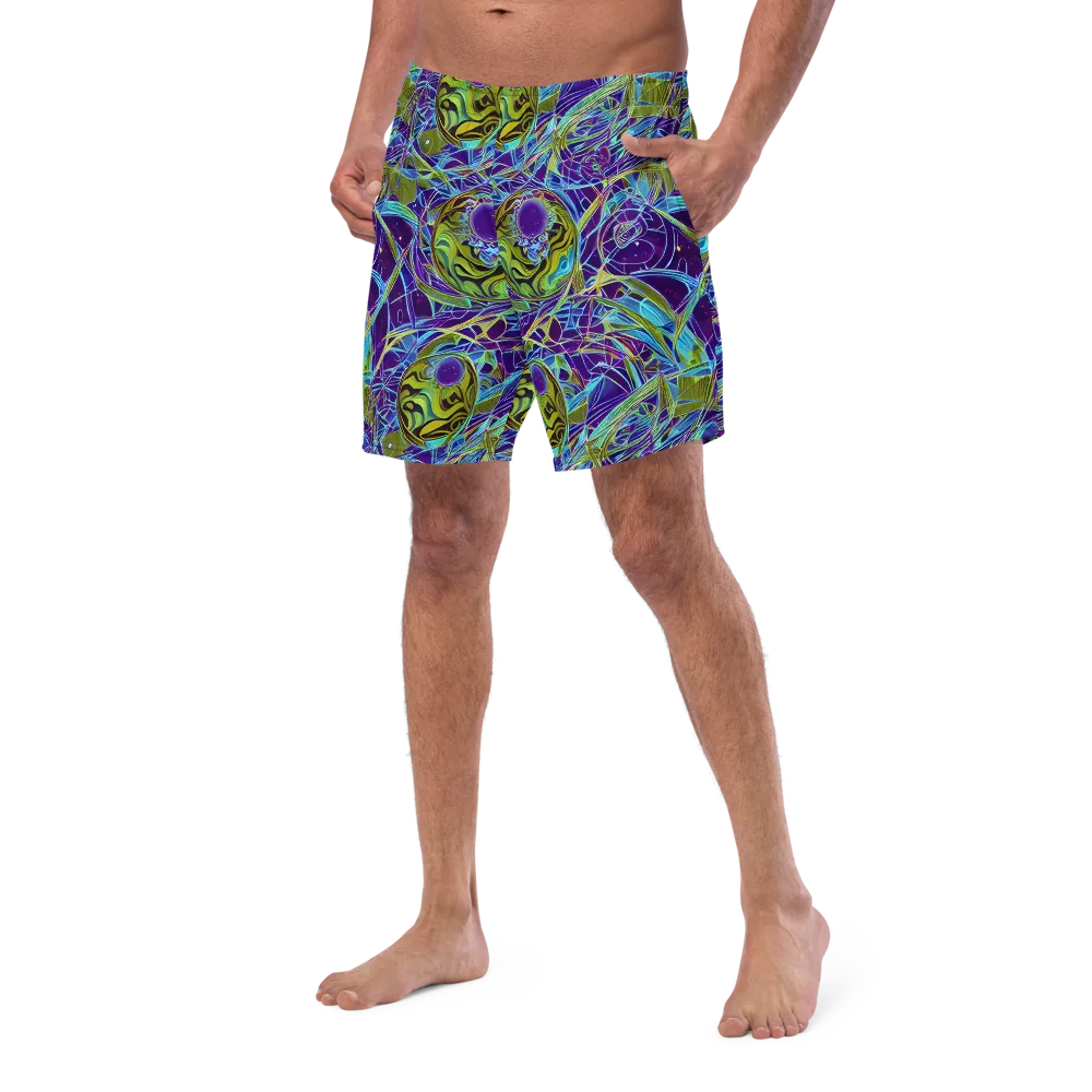 Hyperviolet on Swim Trunks — Left Front