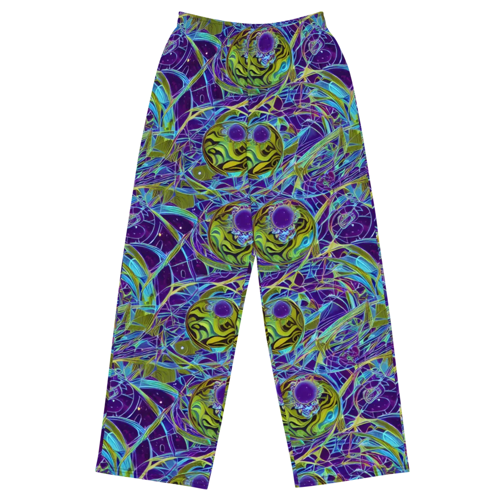 Hyperviolet on Wide-Leg Pants — Front