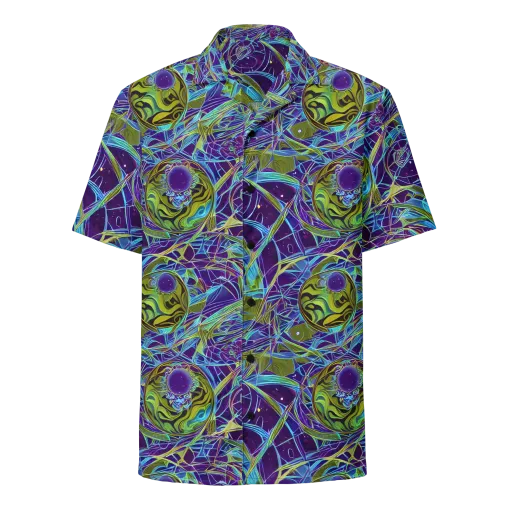 Hyperviolet on a Button Shirt