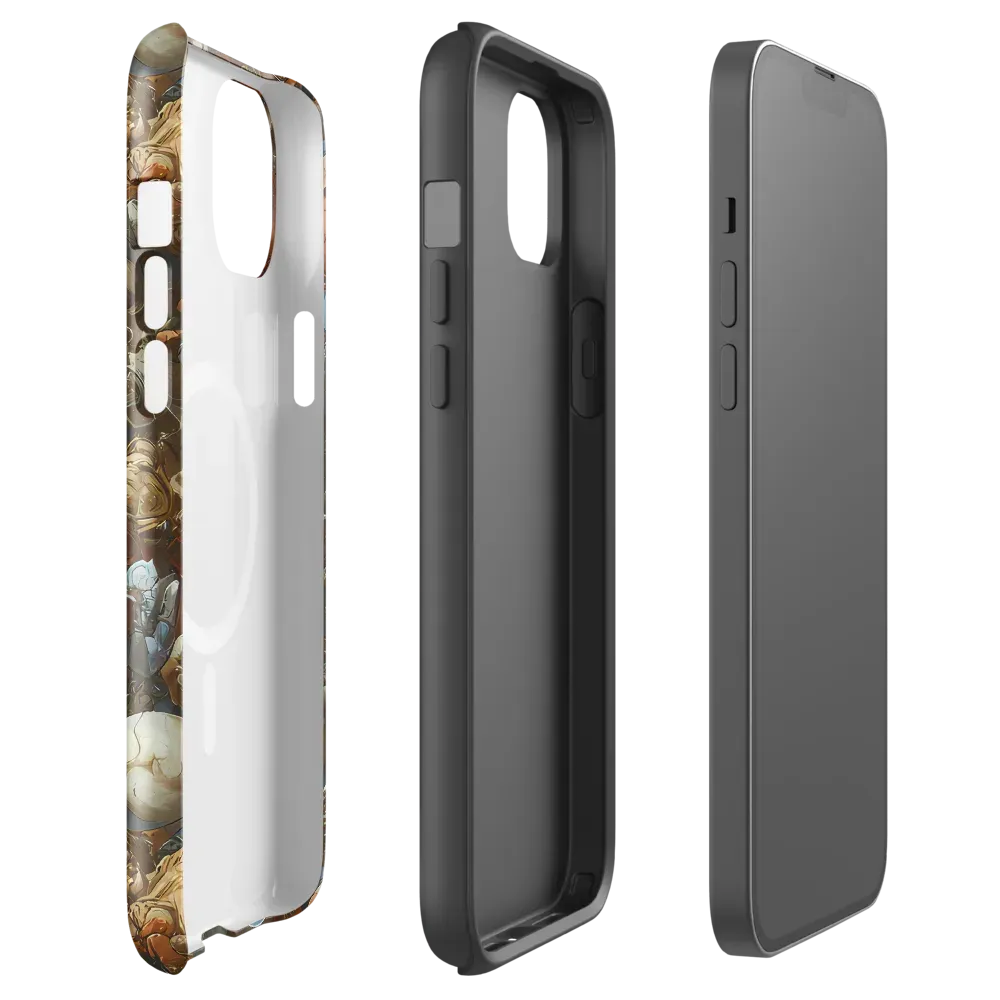 Sculptural Chaos on MagSafe Tough Case for iPhone® — Front
