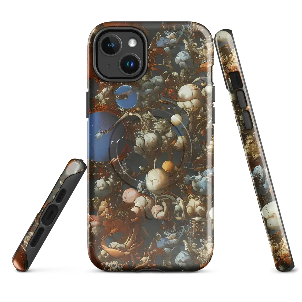 Sculptural Chaos on MagSafe Tough Case for iPhone® — Front