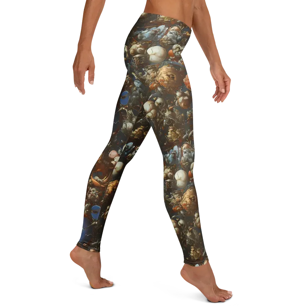 Sculptural Chaos on Leggings — Right