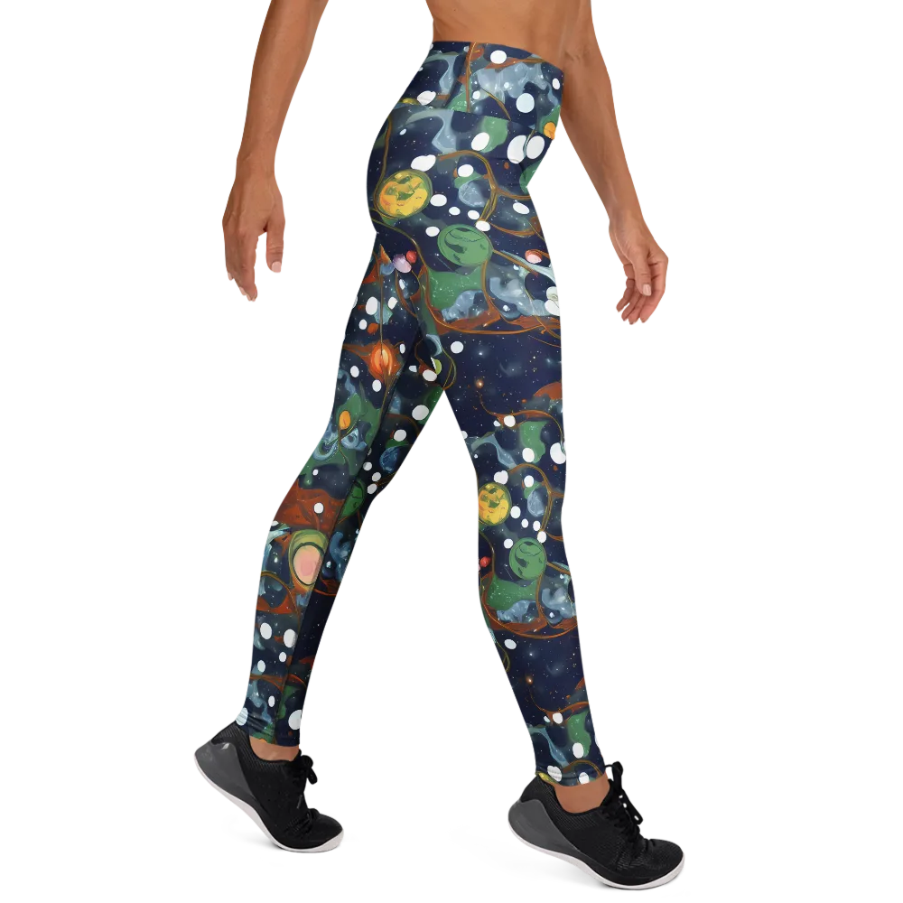 Indigo Wilds on Yoga Leggings — Right