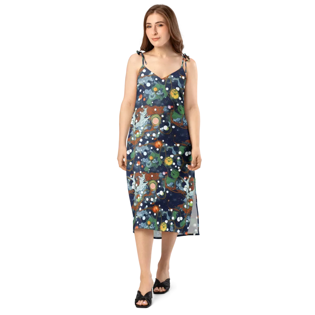 Indigo Wilds on Slip Dress — Front