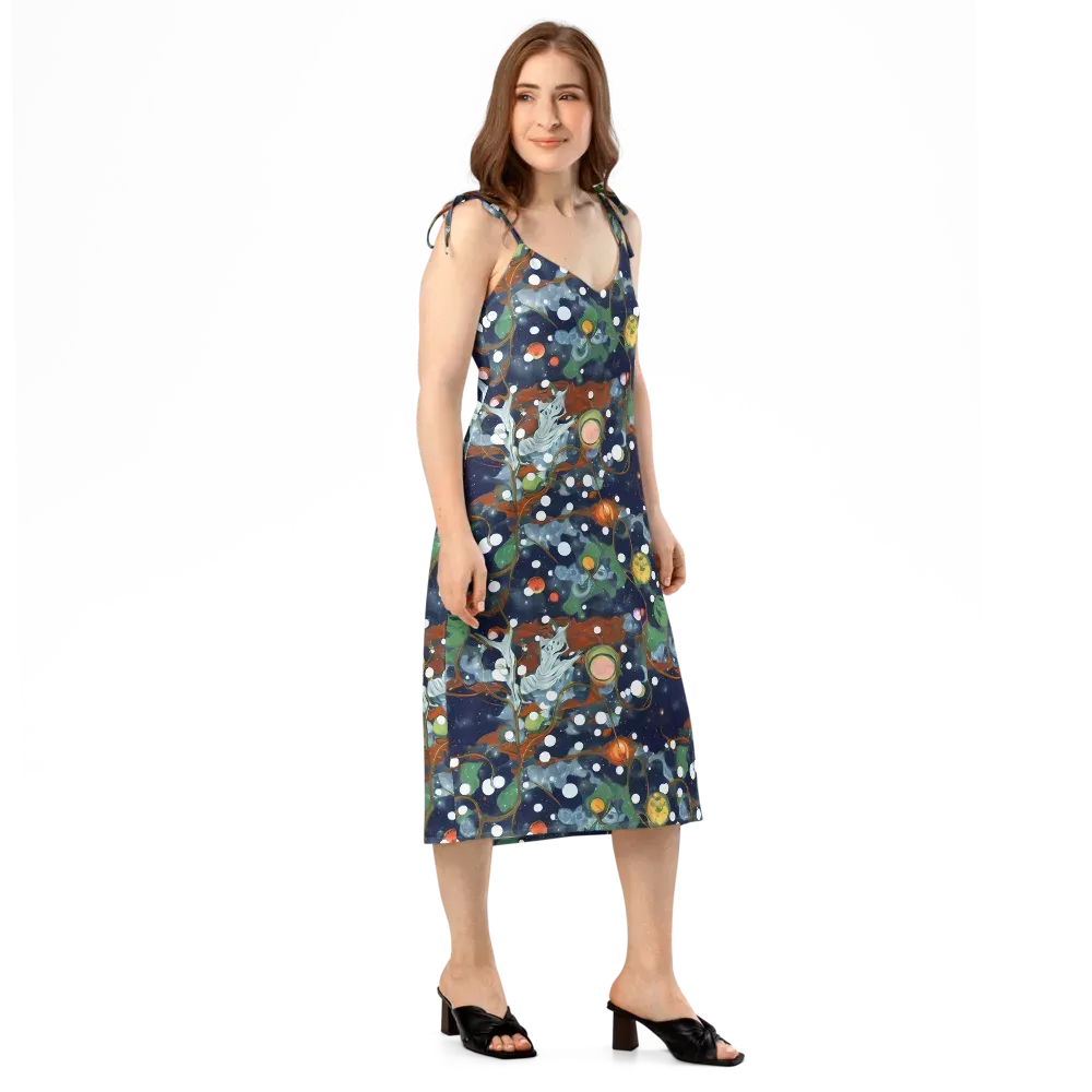 Indigo Wilds on Slip Dress — Right Front