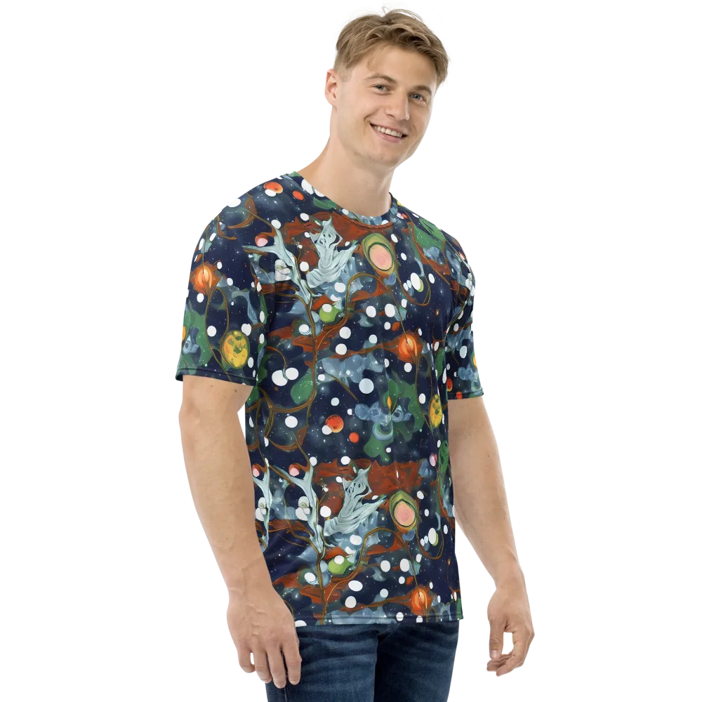 Indigo Wilds on Men's Crew Neck T-Shirt — Right