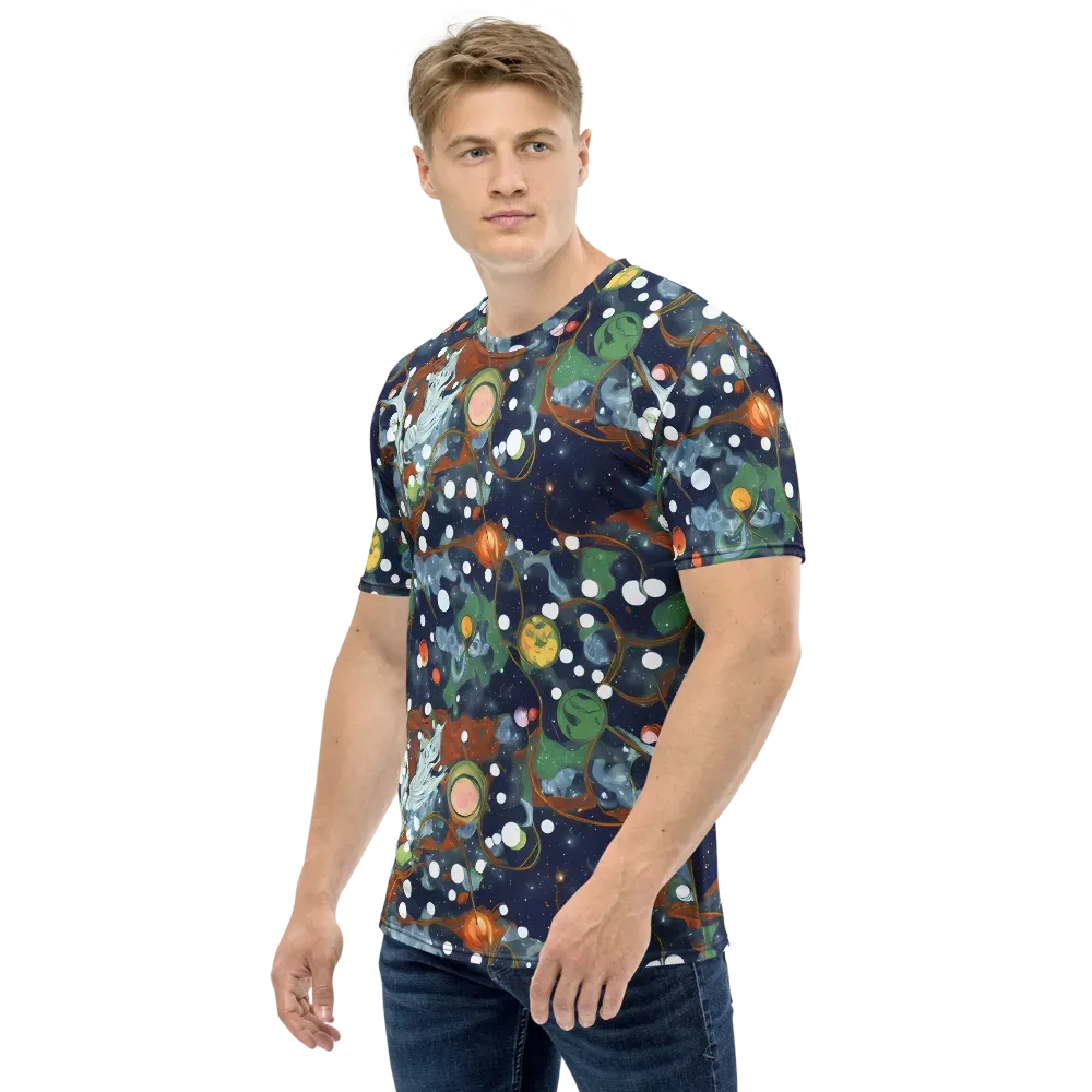 Indigo Wilds on Men's Crew Neck T-Shirt — Left