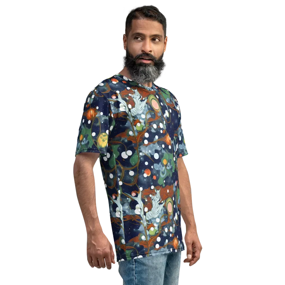 Indigo Wilds on Men's Crew Neck T-Shirt — Right