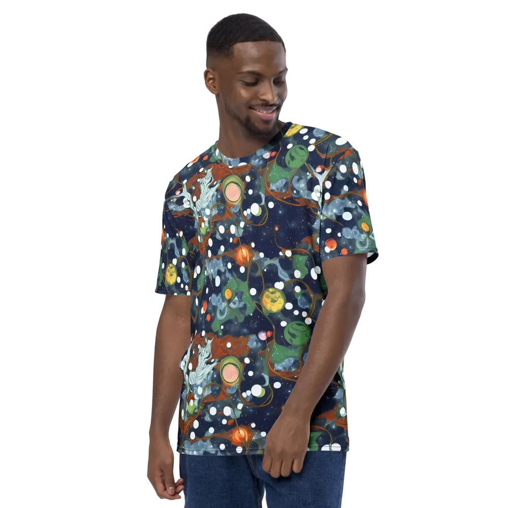 Indigo Wilds on Men's Crew Neck T-Shirt — Left