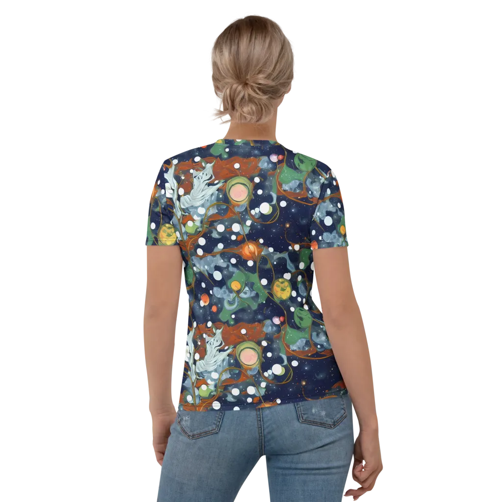 Indigo Wilds on Women's Crew Neck T-Shirt — Back
