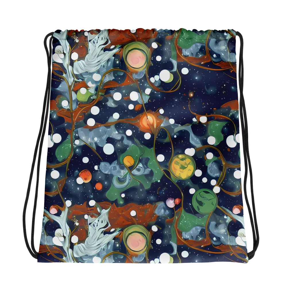 Indigo Wilds on Drawstring Bag — Photo