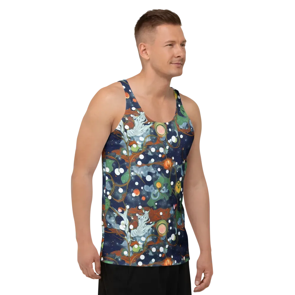 Indigo Wilds on Men's Tank Top — Right Front