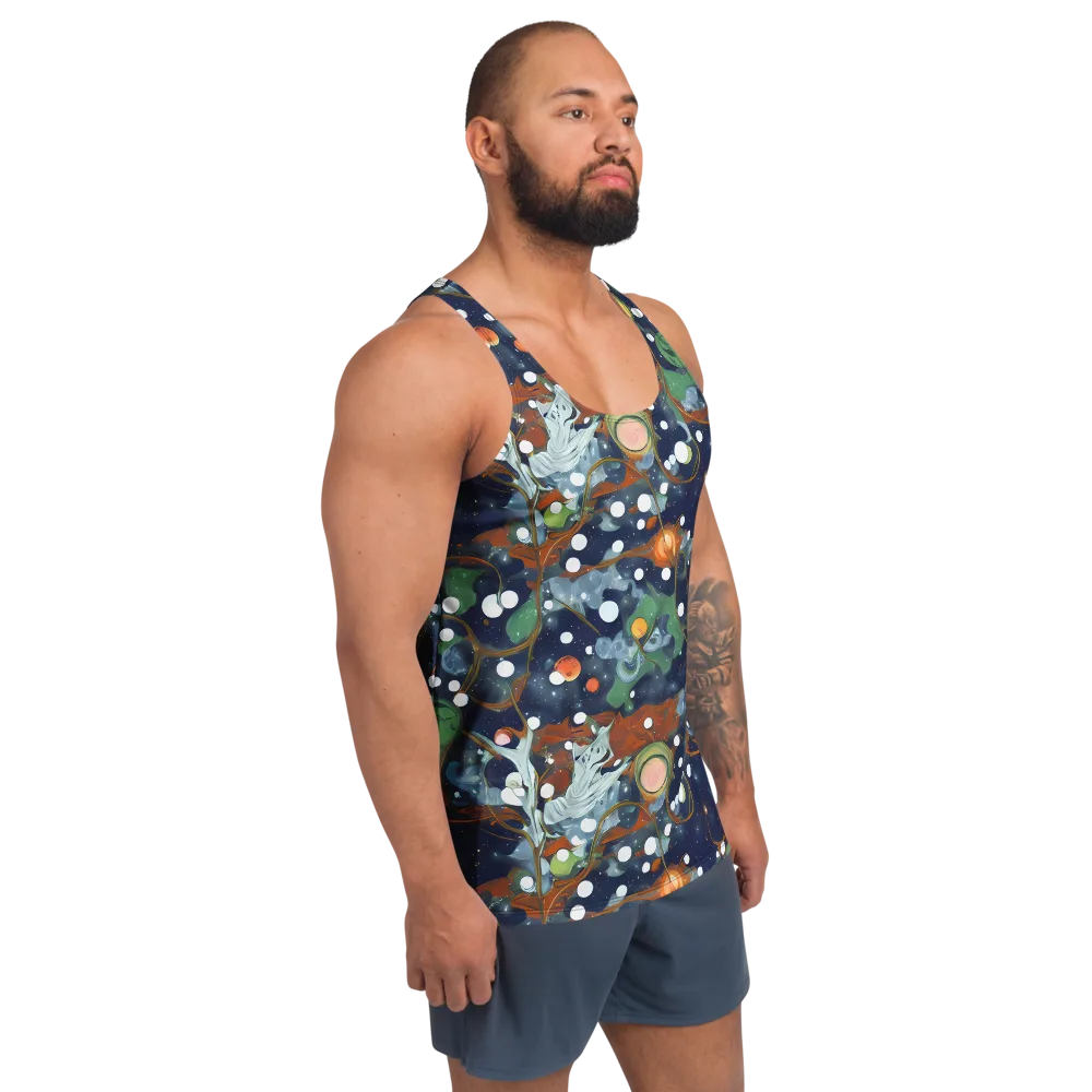 Indigo Wilds on Men's Tank Top — Right Front