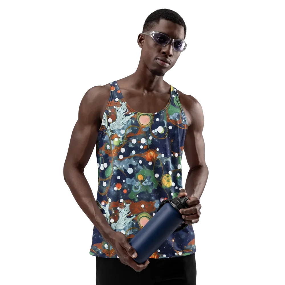 Indigo Wilds on Men's Tank Top — Front