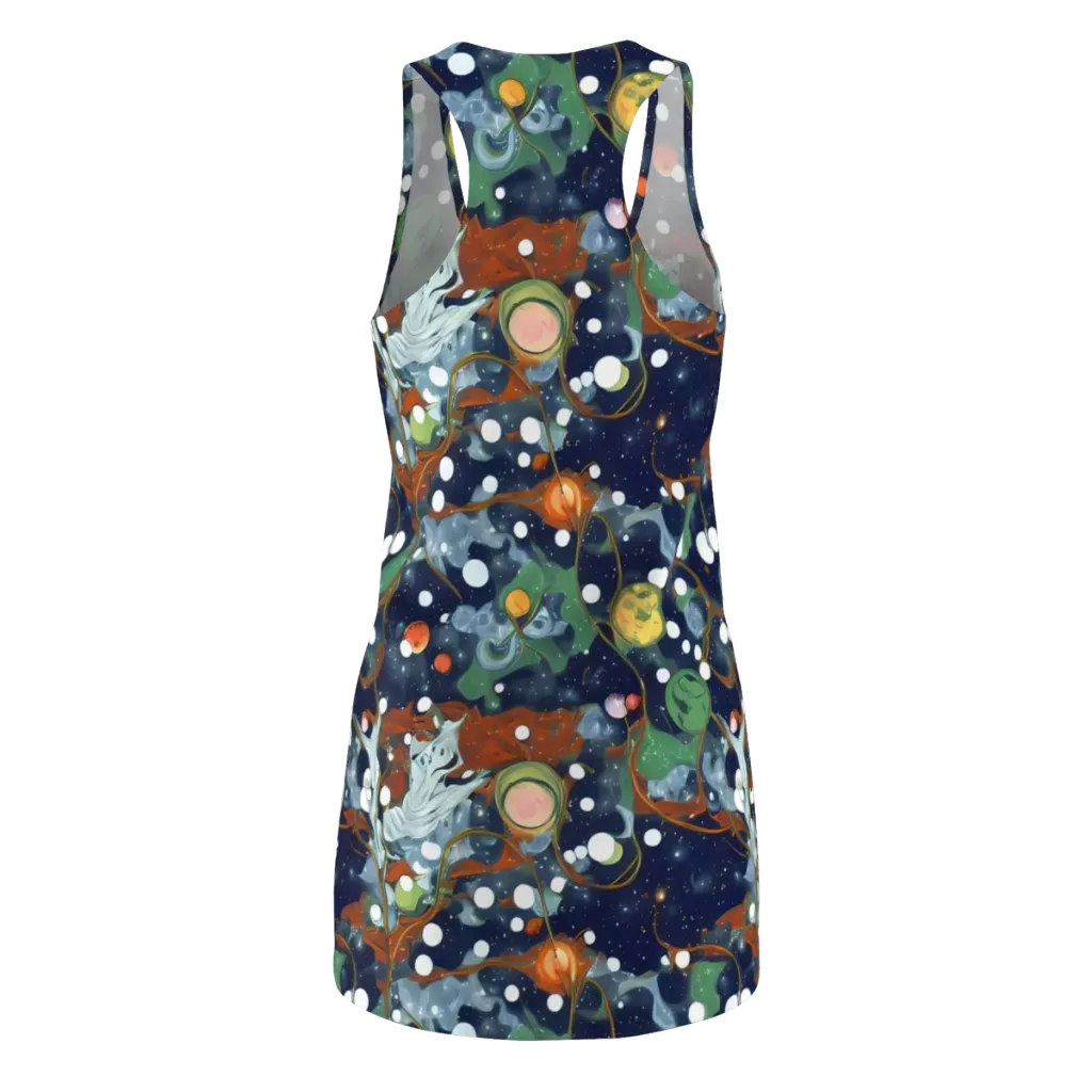 Indigo Wilds on Racerback Dress — Back
