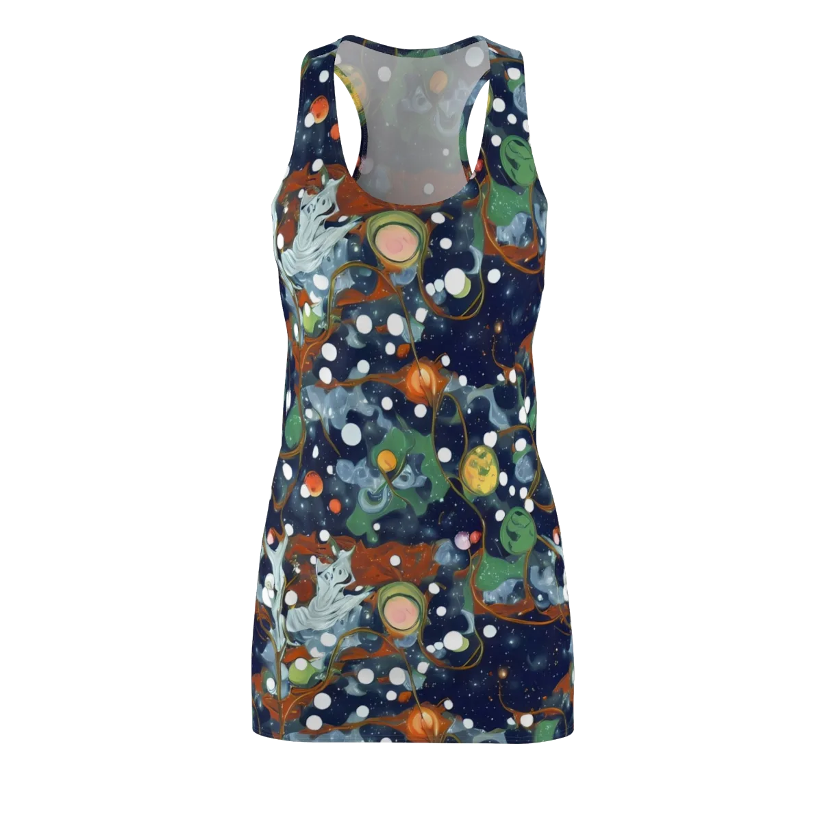Indigo Wilds on Racerback Dress — Front