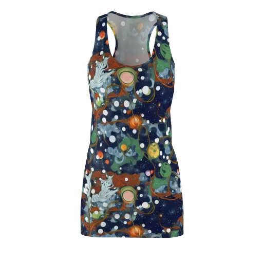 Indigo Wilds on a Racerback Dress