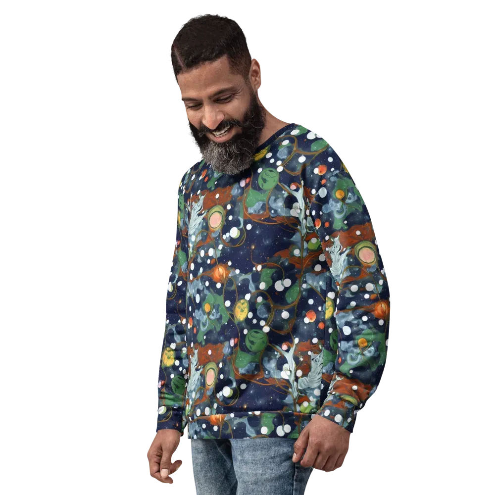 Indigo Wilds on Sweatshirt — Left Front