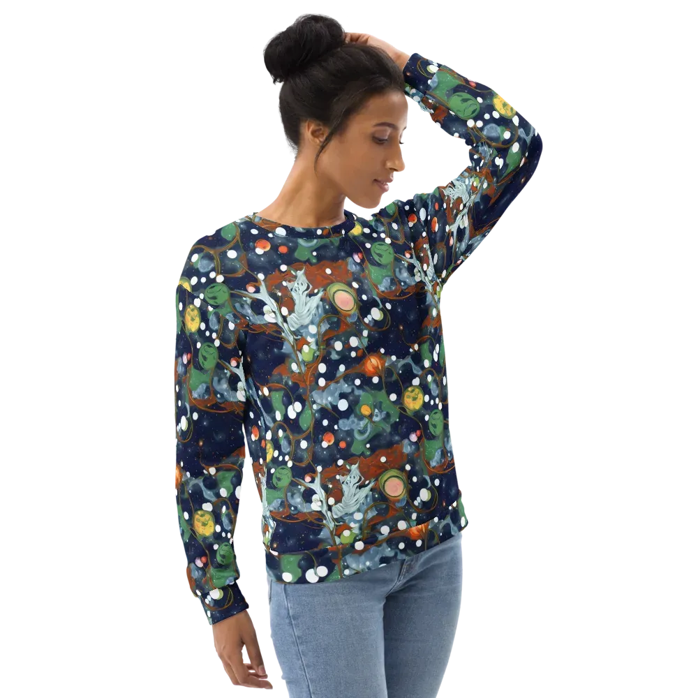 Indigo Wilds on Sweatshirt — Right Front