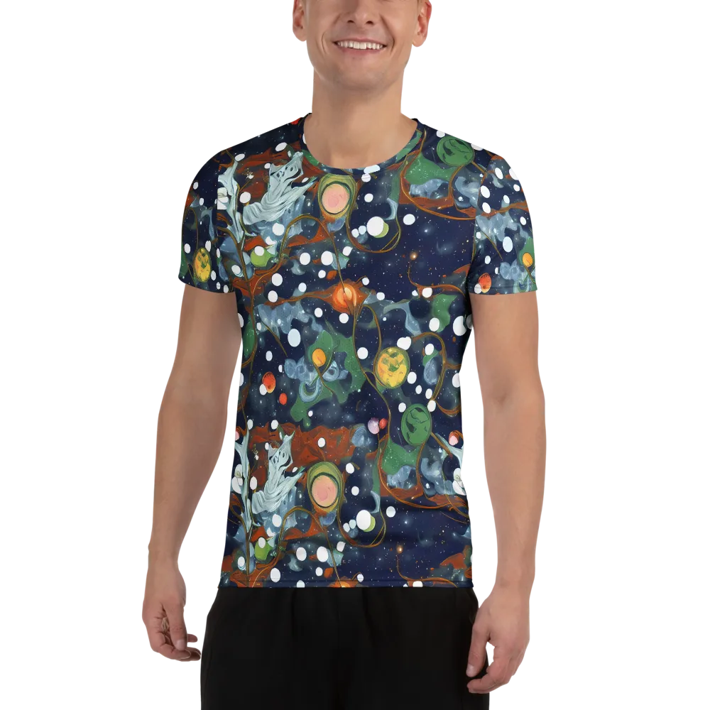 Indigo Wilds on Men's Athletic T-Shirt — Front