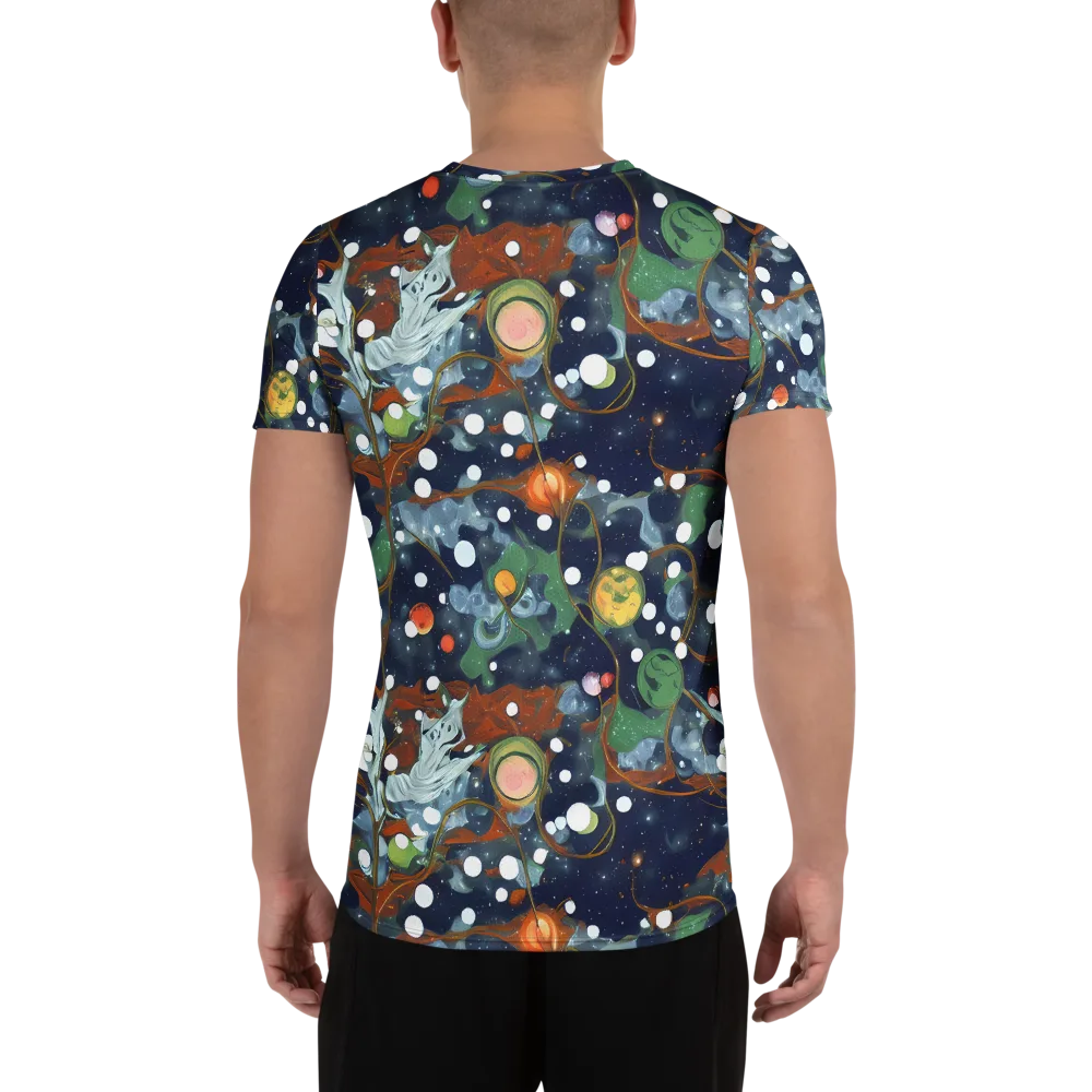 Indigo Wilds on Men's Athletic T-Shirt — Back