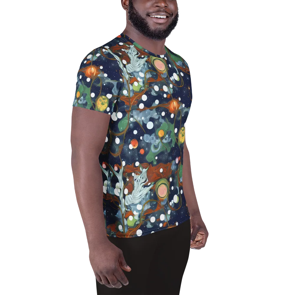 Indigo Wilds on Men's Athletic T-Shirt — Right
