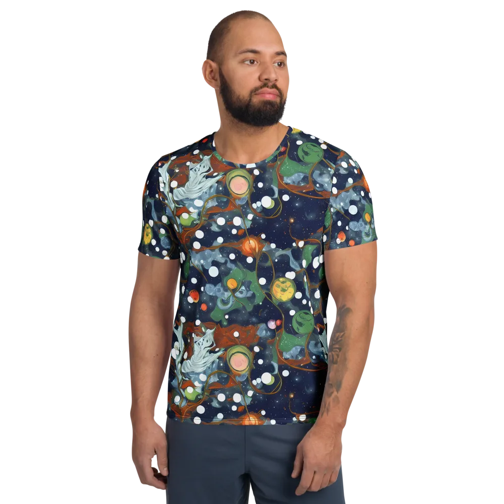 Indigo Wilds on Men's Athletic T-Shirt — Front