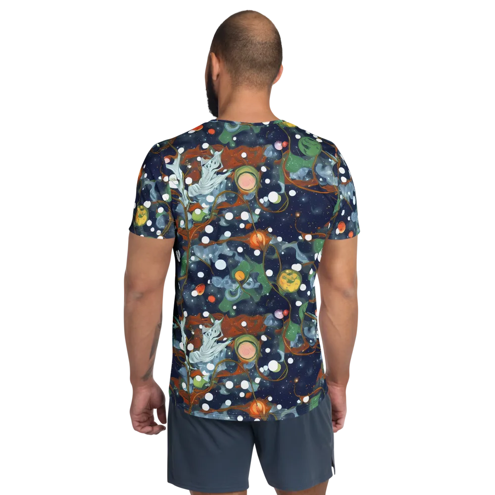 Indigo Wilds on Men's Athletic T-Shirt — Back