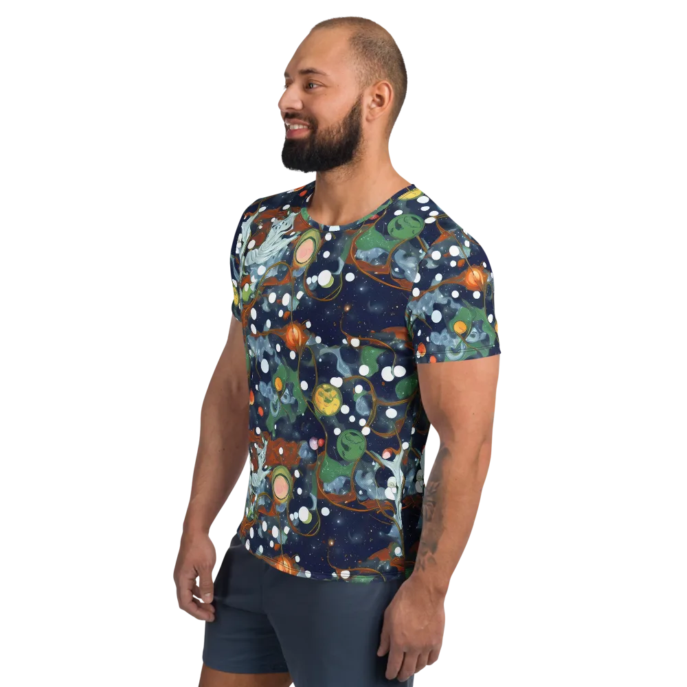 Indigo Wilds on Men's Athletic T-Shirt — Left