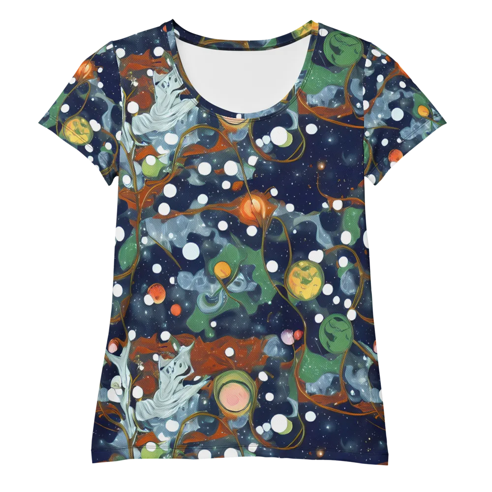 Indigo Wilds on Women's Athletic T-Shirt — Front