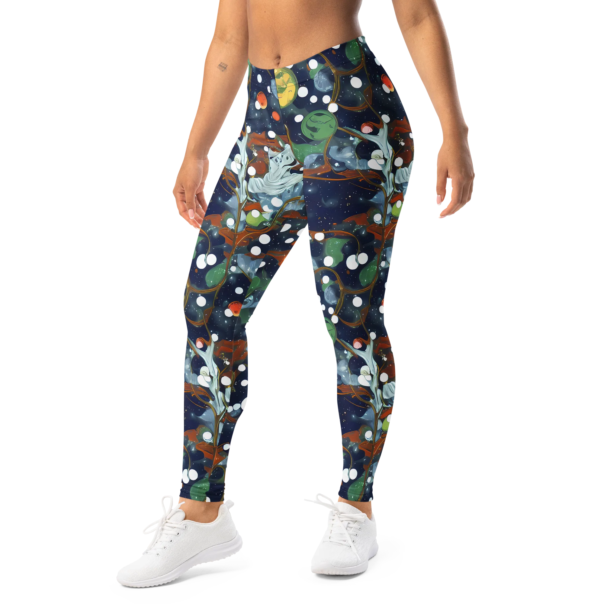 Indigo Wilds on Leggings — Left Front