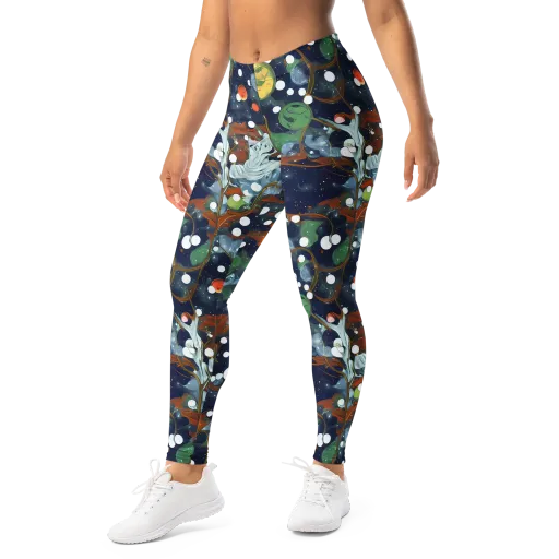 Indigo Wilds on a Leggings