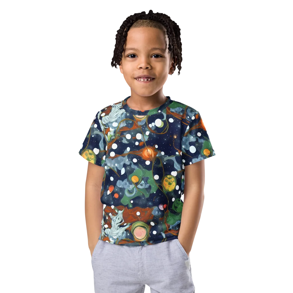 Indigo Wilds on Kids Crew Neck T-Shirt — Front