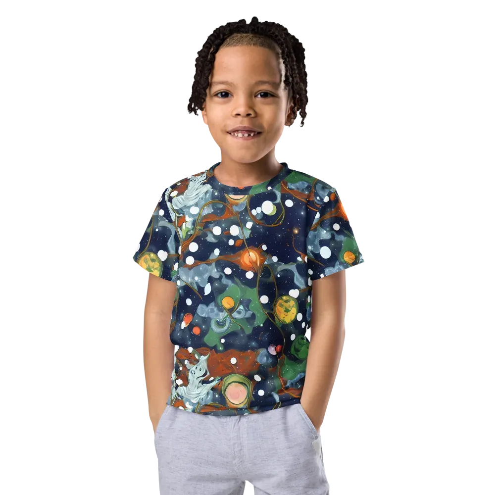 Indigo Wilds on Kids Crew Neck T-Shirt — Front