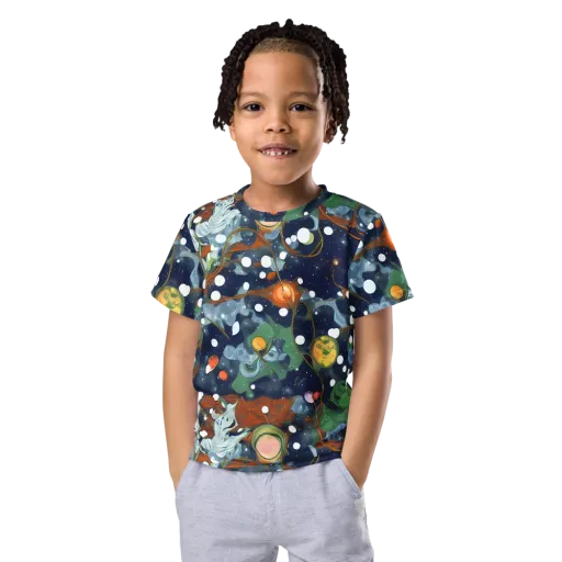 Indigo Wilds on a Kids Crew Neck T-Shirt