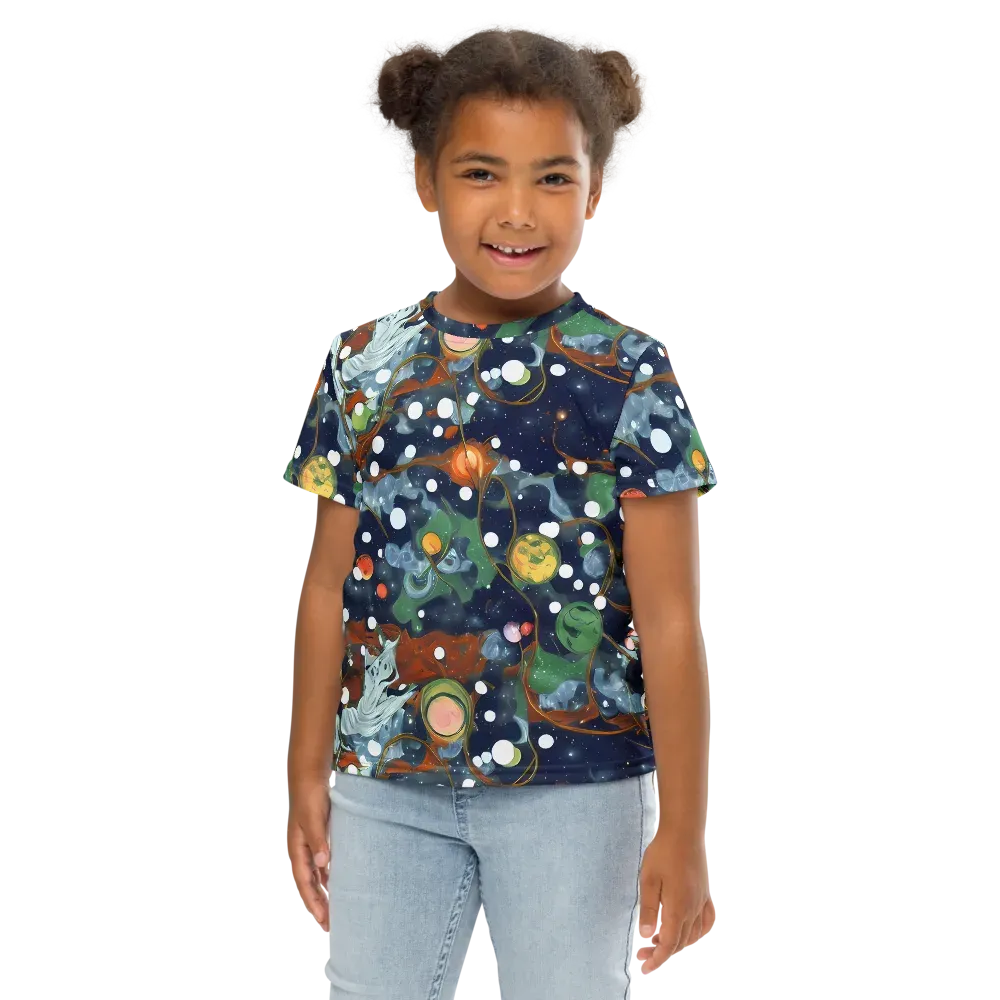 Indigo Wilds on Kids Crew Neck T-Shirt — Front