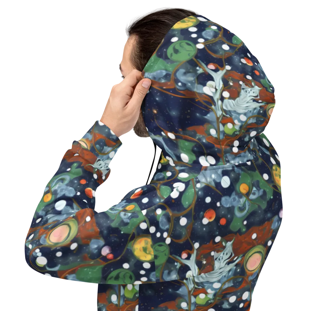 Indigo Wilds on Hoodie — Back