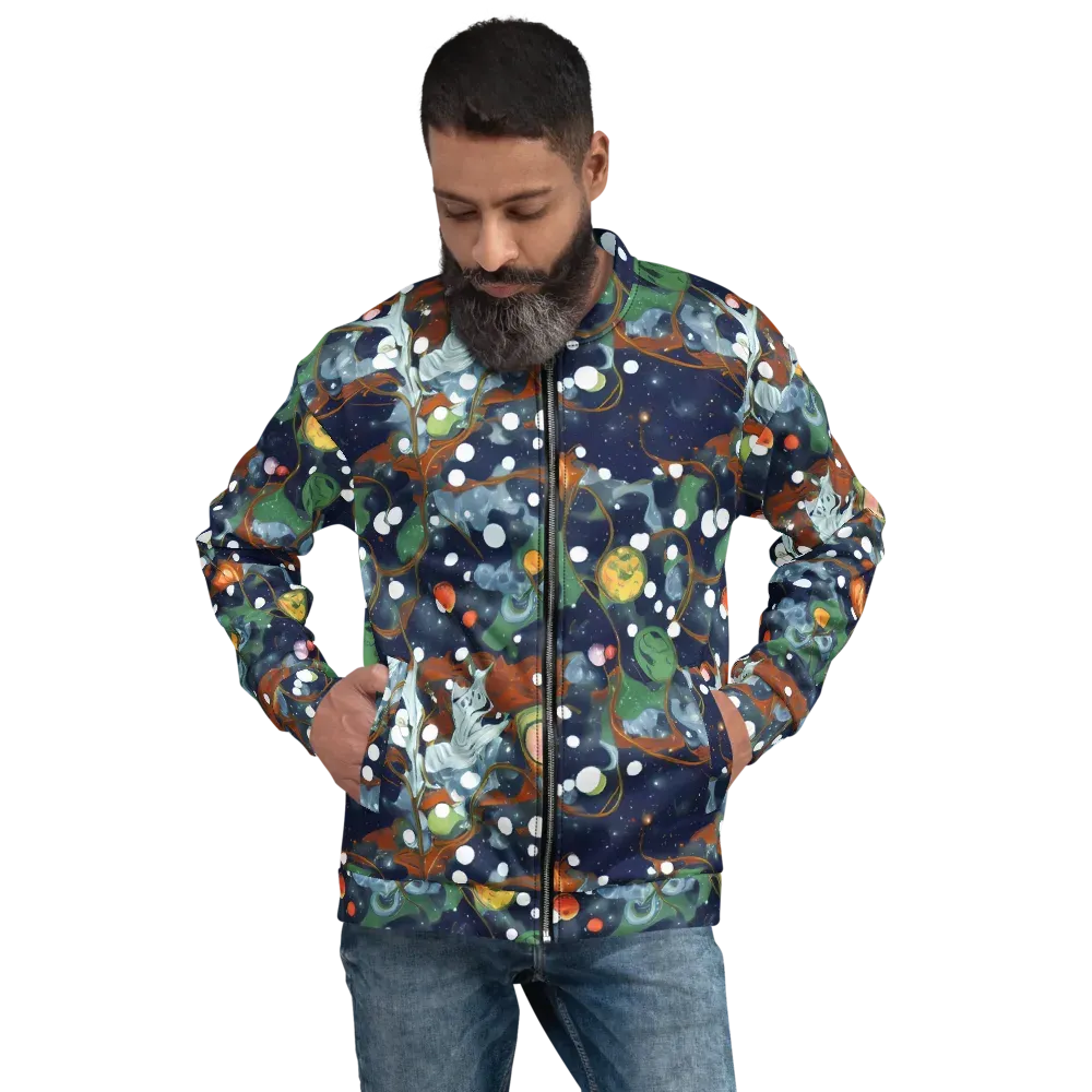 Indigo Wilds on Bomber Jacket — Front