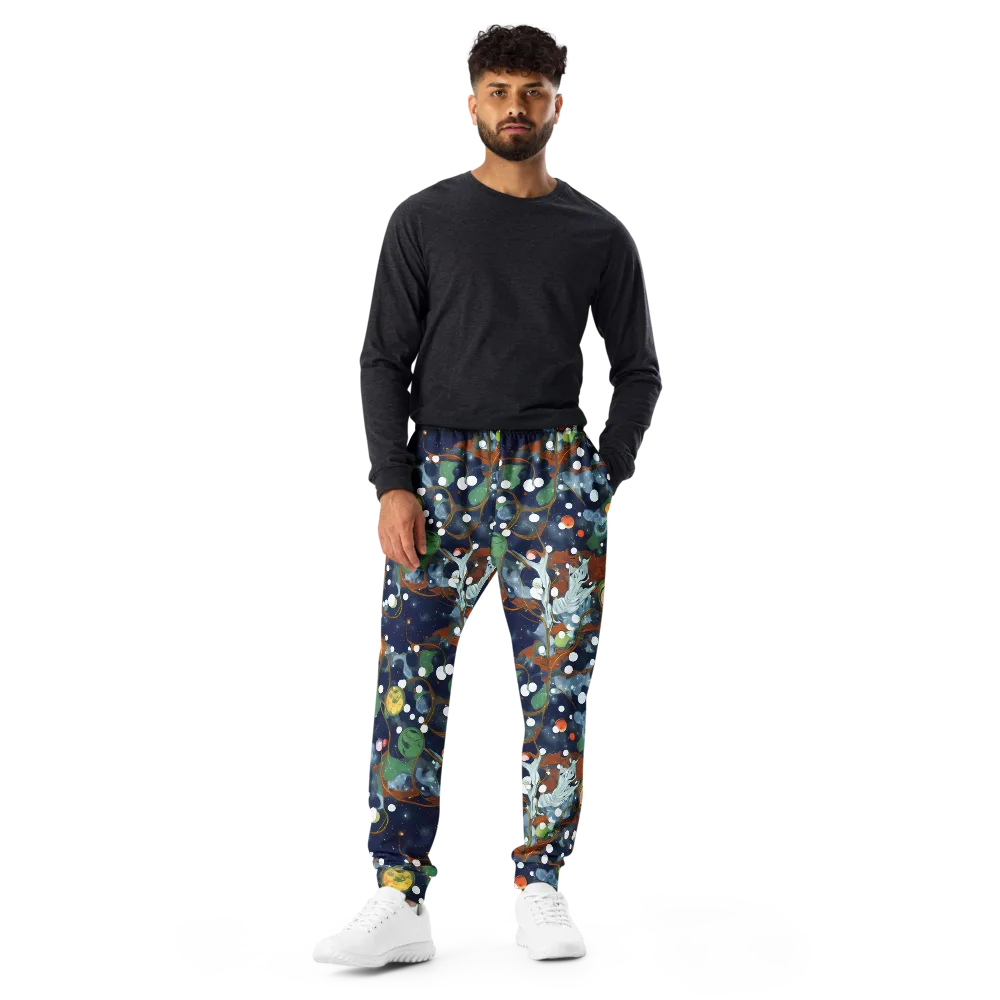Indigo Wilds on Men's Joggers — Front