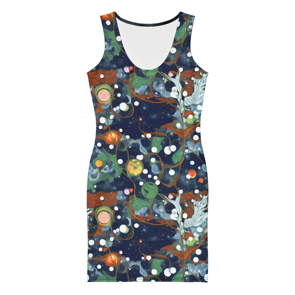 Indigo Wilds on Bodycon Dress — Front