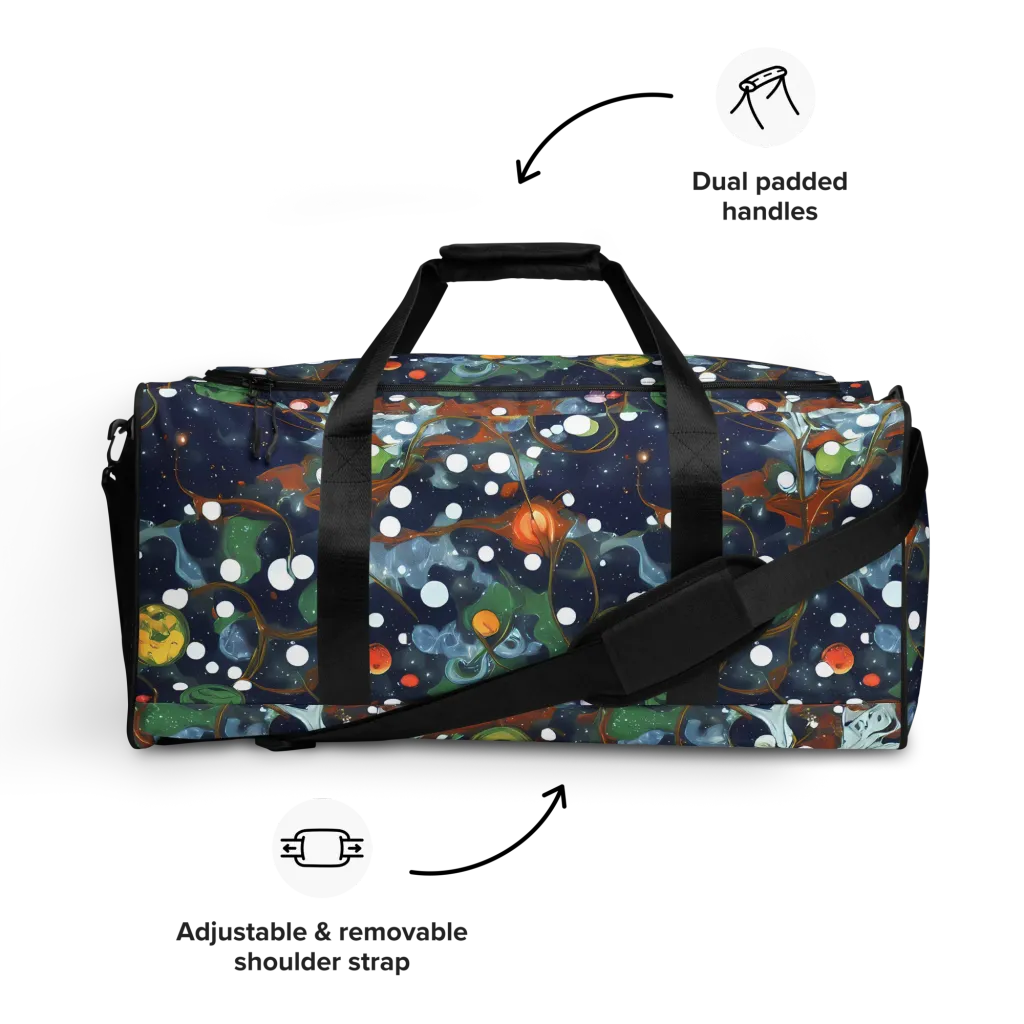 Indigo Wilds on Duffle Bag — Front