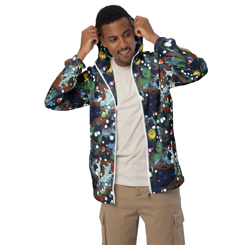 Indigo Wilds on Men's Windbreaker — Front