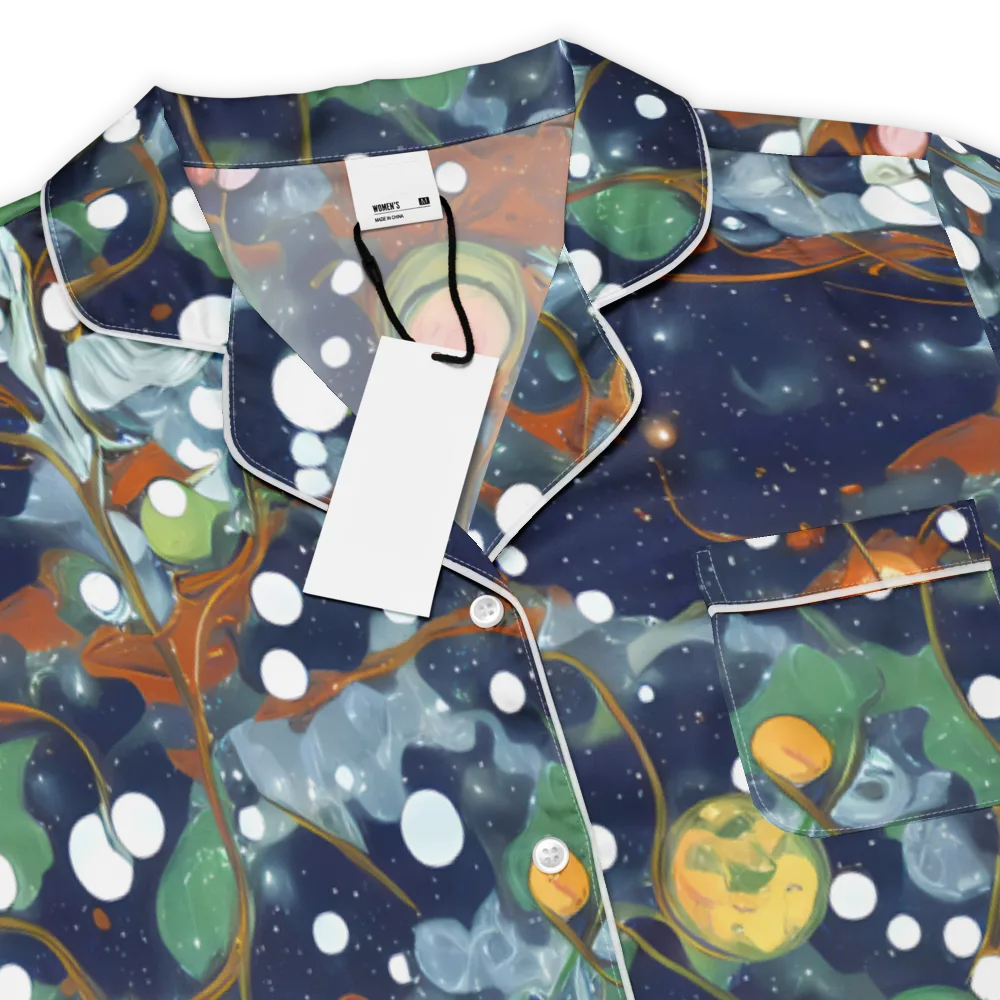 Indigo Wilds on Women's Short Sleeve Pajama Top — Product details