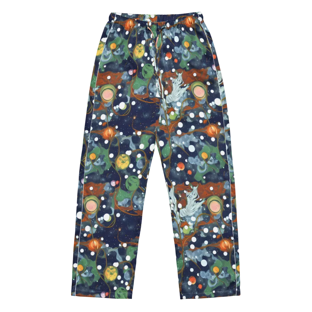 Indigo Wilds on Women's Pajama Pants — Front